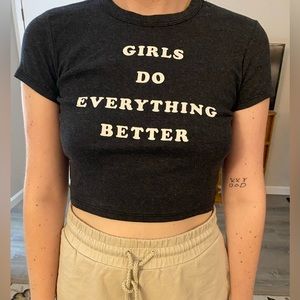 Graphic baby tee from Urban Outfitters, size small
